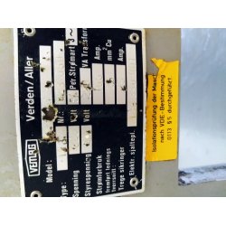 Vemag Robot 500 Plsestopper 220V 3-fas SOLGT!!!