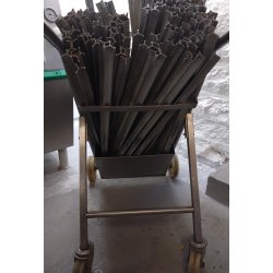 Vogn for Plseteinar, Rustfri.