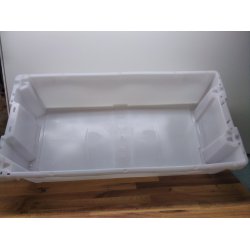 Saltekar/stablekar 800X400X200 PE-Natur