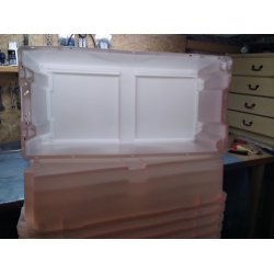 Saltekar/stablekar 800X400X200 PE-Natur