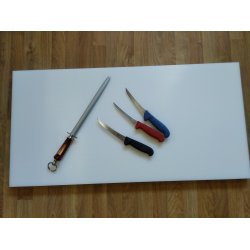 Skjreplate PE-Natur 500X1000X30 mm