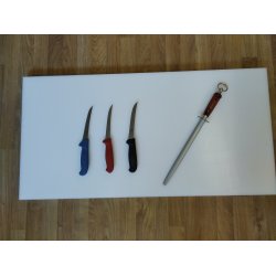 Skjreplate PE-Natur 500X1000X30 mm