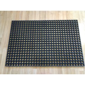 Ergonomisk Gulvmatte, 80X120 Sort Comfort